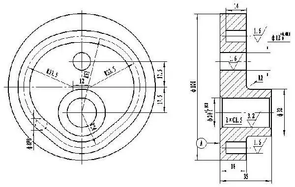 凸轮图纸 - 机械设计 - 机械社区 - 百万机械行业人士网络家园