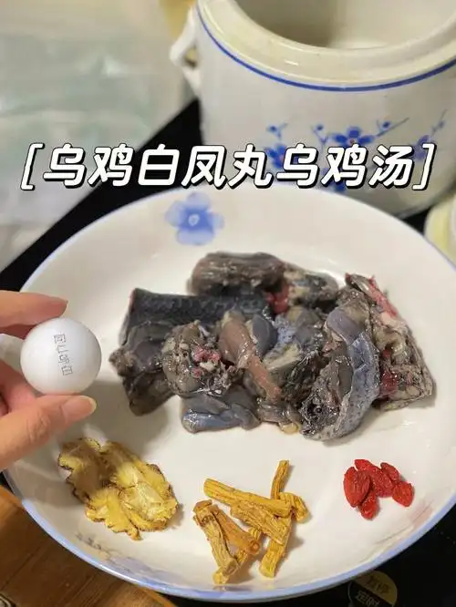 滋补养颜20元复刻乌鸡白凤丸乌鸡汤