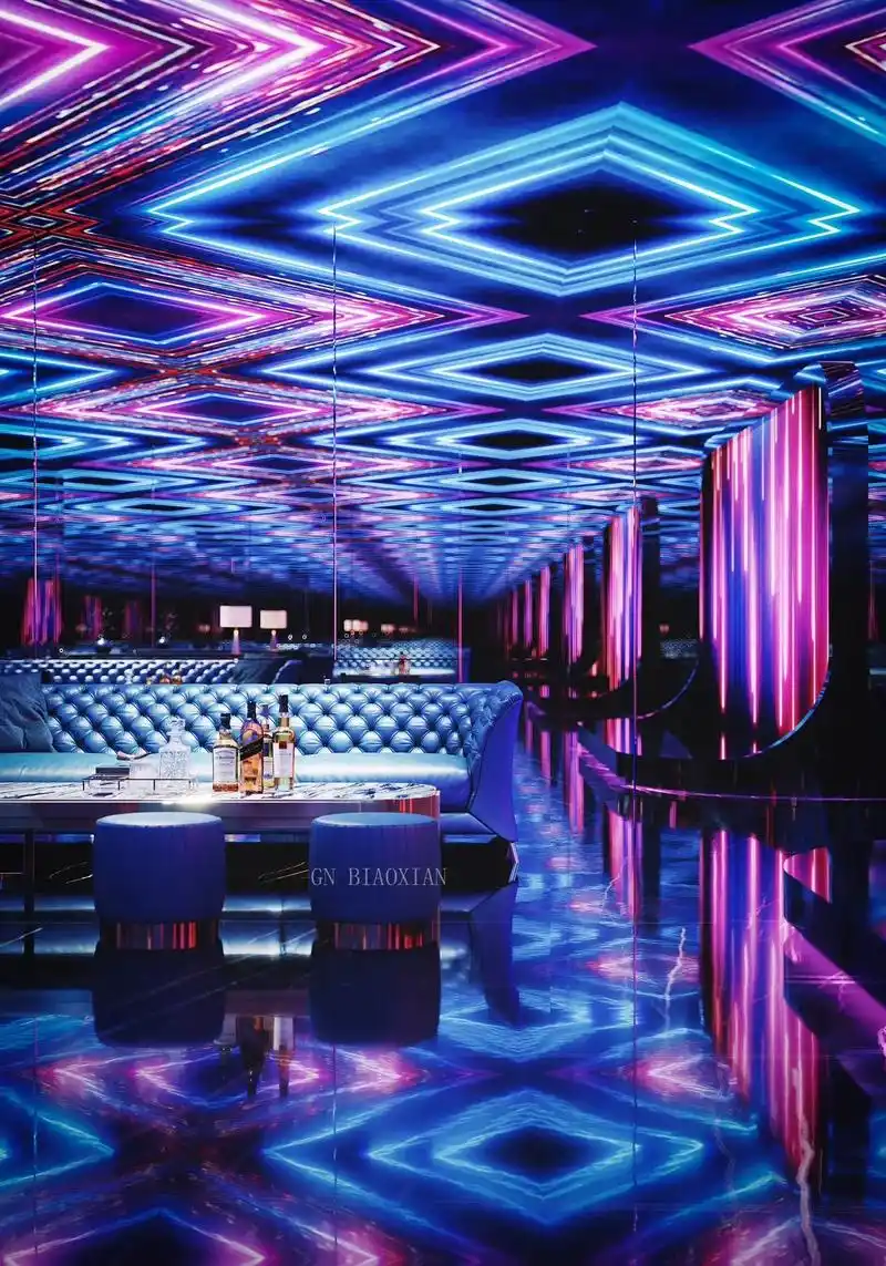 效果图  ktv效果图作品,很酷炫 - 抖音