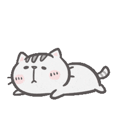 猫咪趴下生无可恋可爱gif动图_动态图_表情包下载_soogif