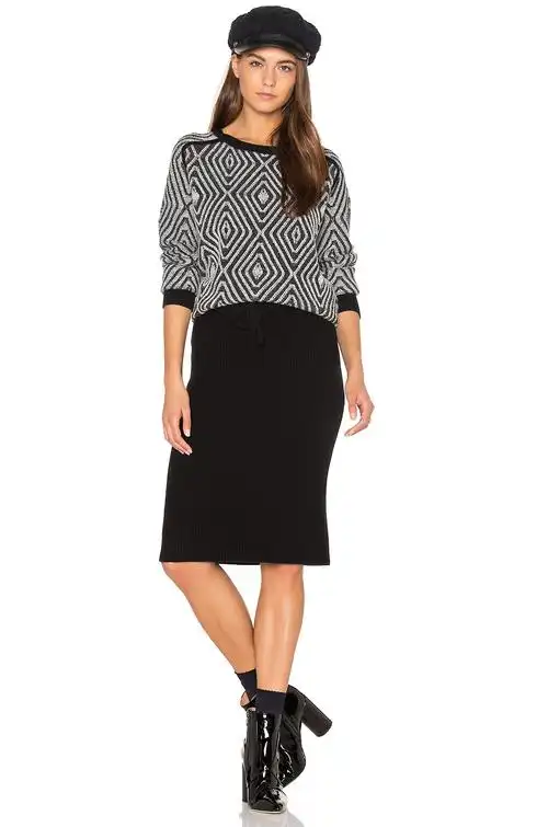 shae 之字纹毛衣