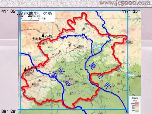 北京地理概况和城市