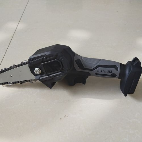 迷你4寸锂电充电式电锯电链锯迷你修枝伐木锯单手锯