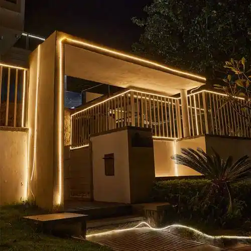 户外防水灯带太阳能灯带-别墅-园林亮化-露营