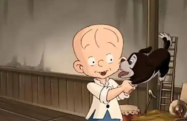 下各种人物发生的故事,张乐平将这些人的故事浓缩到了小小的三毛身上