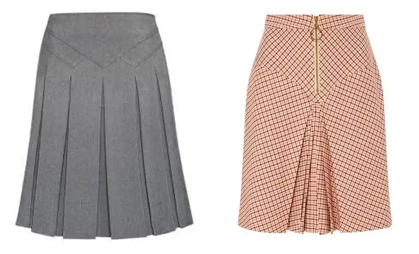 yoke skirt育克裙14超高腰半裙,改变比例的最好单品.