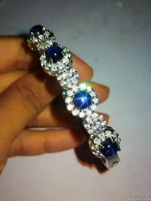 蓝星光宝石贵妃手镯 - 中华古玩网 - 古董收藏,古玩收藏,古玩鉴定