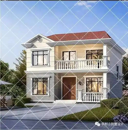 精选30套10x10米二层农村自建房小别墅,布局完美简约而不简单_设计