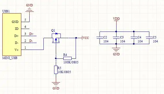 帮我看下这个usb电源输入电路