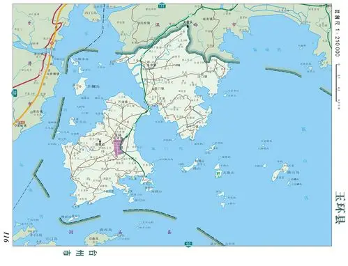 玉环县地图全图查询