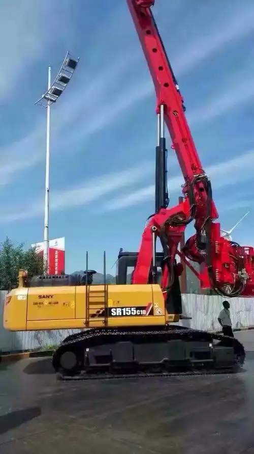 出售三一入岩旋挖钻机及二手设备