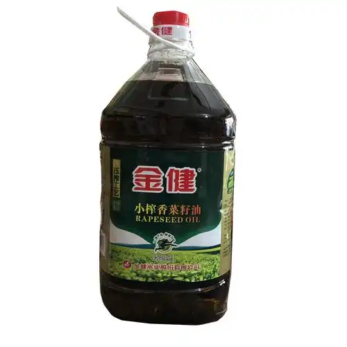 特价金健菜籽油_金健5l小榨香菜籽油非转湖南食用油 物理压榨植物油