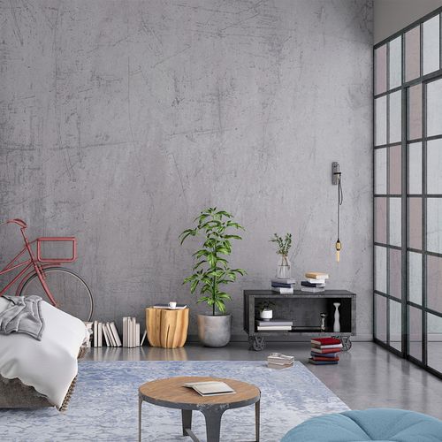 微水泥墙地一一体涂料艺术背景墙肌理墙面地面艺术涂料