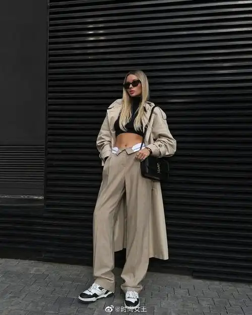 穿搭#ins时尚穿搭博主的日常穿搭look book|简约干净的欧美风～07