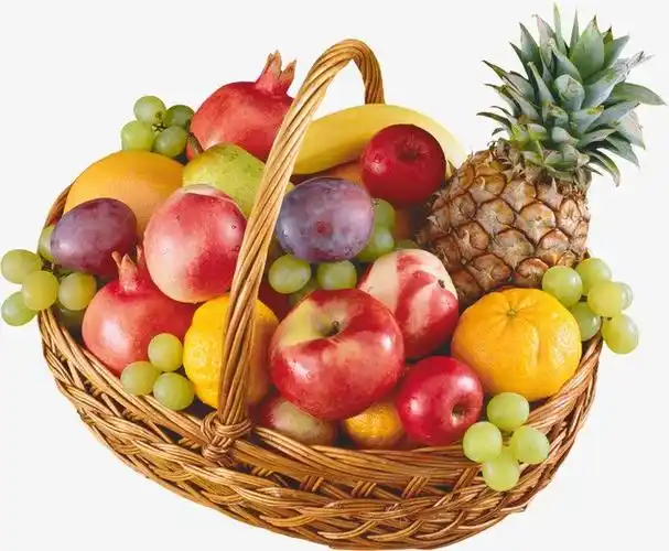 水果篮_果篮png素材-90设计