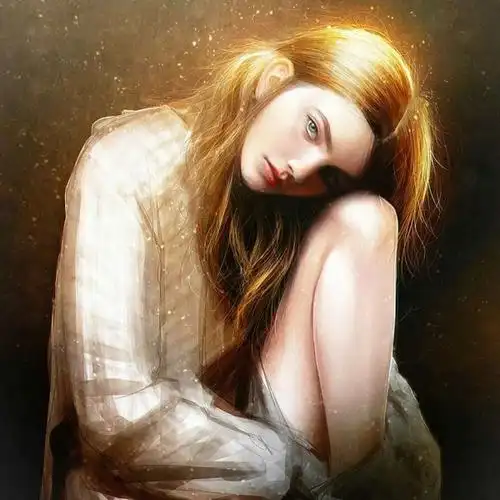 念七精致细腻手绘女生头像