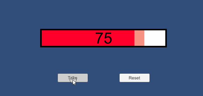 展示unirx制作的一个血条
