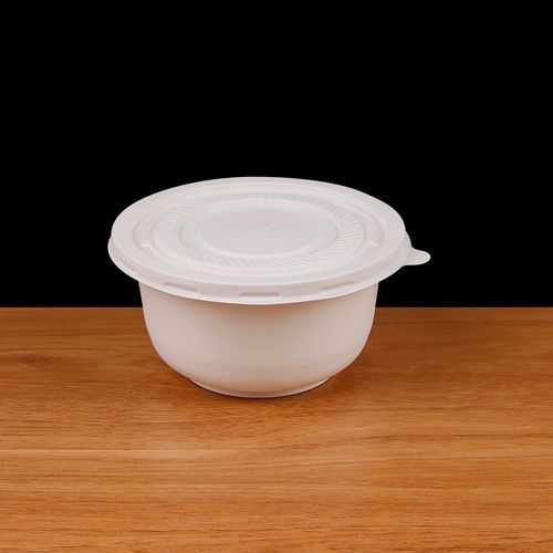一次性碗带加厚商用高档可降降解餐具玉米淀粉一次性餐盒