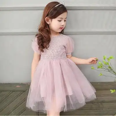 2019春夏新款女童连衣裙韩版超洋气新款儿童裙子公主裙小女孩