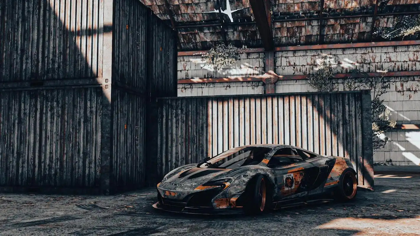 末日图装.切尔诺贝利末日风#迈凯伦 #末日涂装 - 抖音