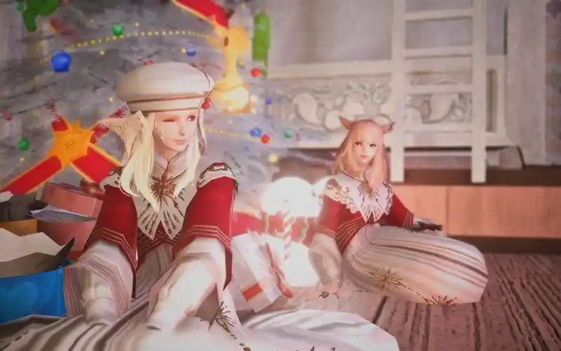 【ff14】白银乡s房装修留念 和风 少女风