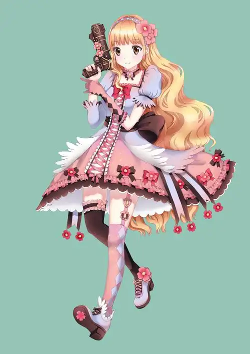 赛璐璐 人设|插画|游戏原画|昊仔qwq - 原创作品 - 站酷 (zcool)