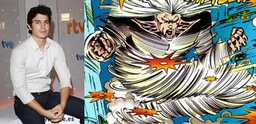 first class)的变种人队伍又添新兵,30岁的西班牙演员阿莱克斯·冈