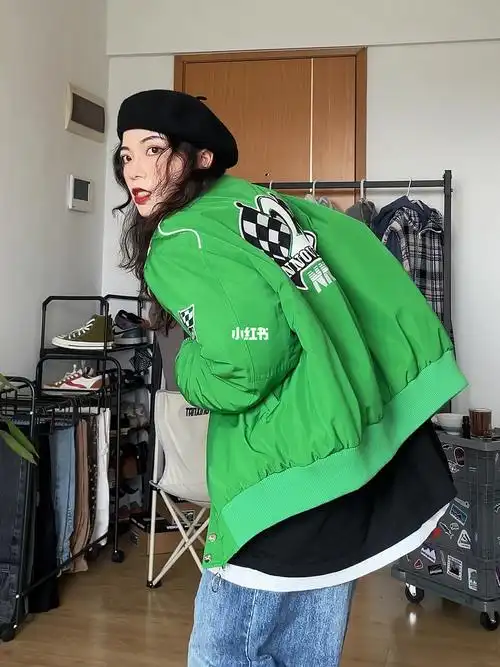 152女孩的四套oversize无性别穿搭真好康