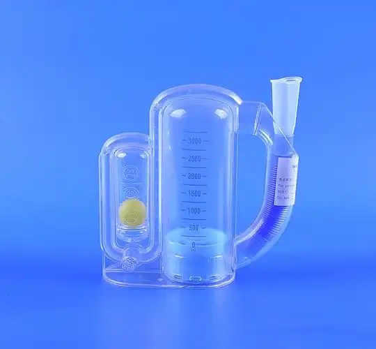 肺功能康复深度呼吸训练器一球加滑块呼吸训练器