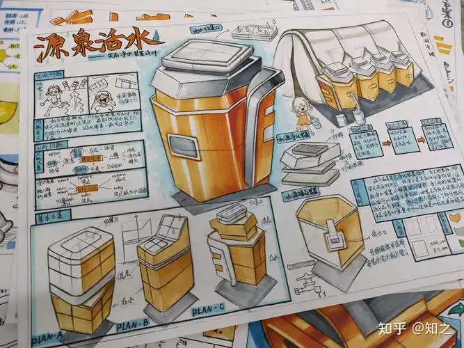 工业设计考研手绘之17快题版式解析篇5