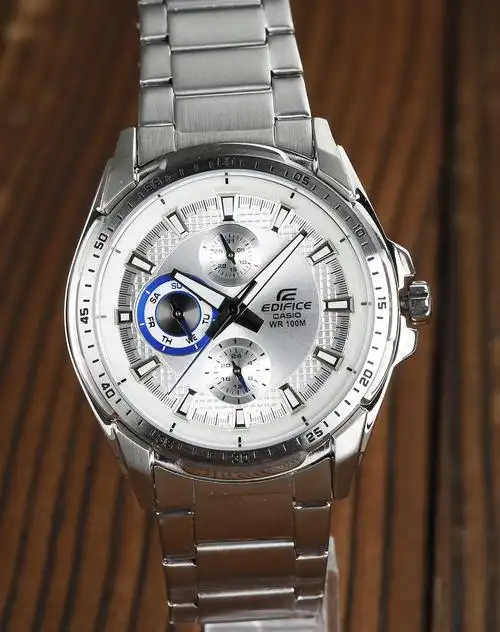 卡西欧casioedifice金属系列钢带石英男表ef-336d-7avudf_唯品会