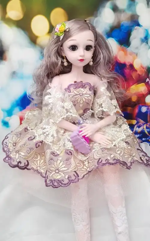 60cm芭比娃娃套装2020新款女孩公主洋娃娃大号儿童娃娃