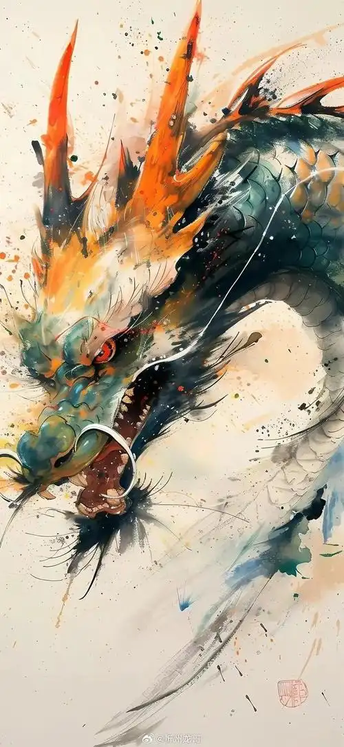 龙年行好运龙年全面屏手机高清壁纸美图来了