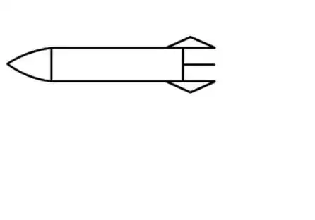 笔画导弹简笔画和平精英里面的武器简笔画和平精英火箭筒简笔画怎么画