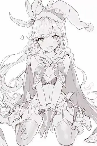 线稿临摹练手素材39【推荐课程】从零开始学漫画,适合新手无压力o网页