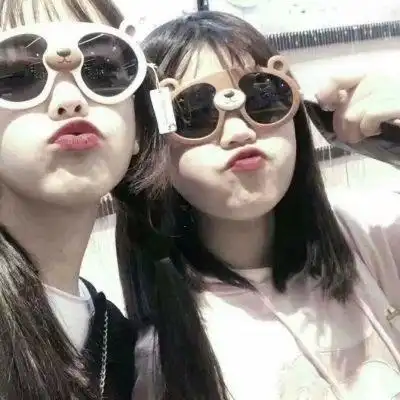 林知晚优质可爱小清新气质闺蜜头像