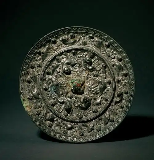 【唐 海兽葡萄纹铜镜】拍卖品_图片_价格_鉴赏_铜器_雅昌艺术品拍卖网