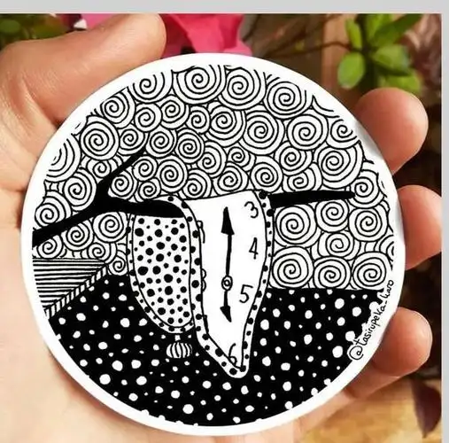 艺术视野|她把世界名画爆改成黑白装饰画,竟然这么好看!