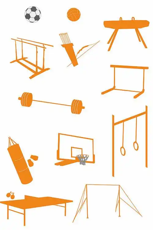 矢量运动器材图片-矢量运动器材素材下载-众图网