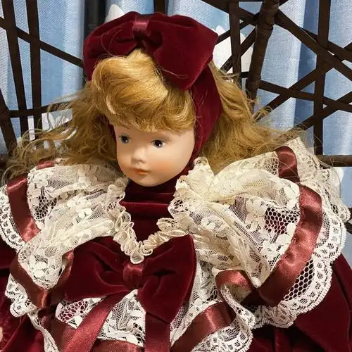 中古店淘到的意大利手工陶瓷娃娃