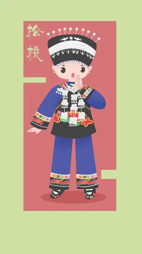 贵州部分地区苗族服饰