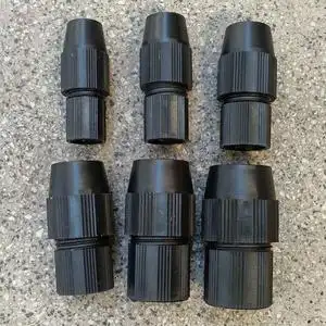 抄网杆配件锁扣抄网杆外锁不锈钢伸缩杆外锁定位器锁扣塑料连接头