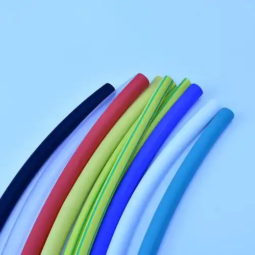 黄绿双色热缩管加厚绝缘套管收缩管电工电线保护套接地线标识防水n6双