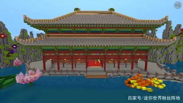 春节将至,鹤唳华亭,在迷你世界体验别致的国风之美!