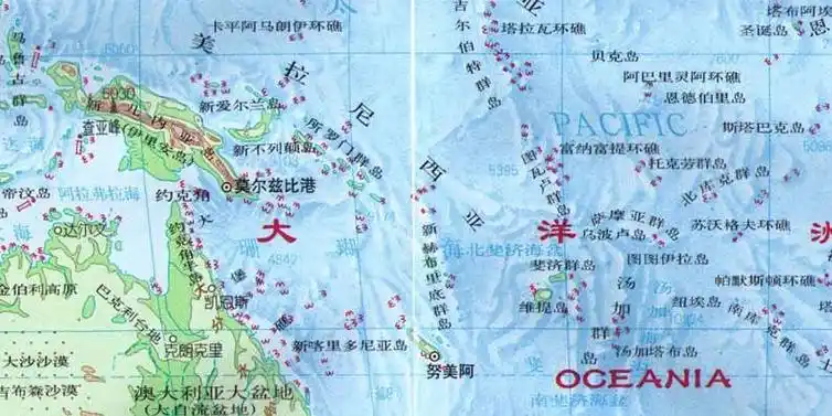 美拉尼西亚群岛_地理百科-查字典地理网