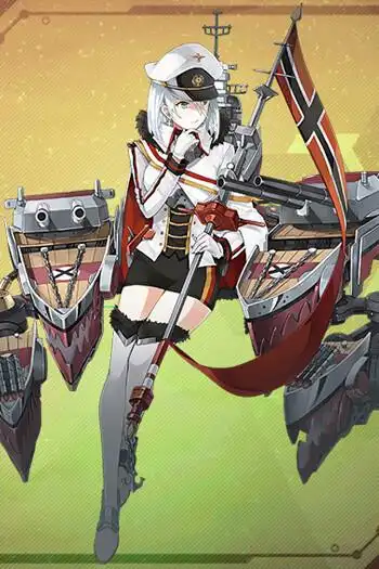 沙恩霍斯特级战列巡洋舰一号舰 沙恩霍斯特 碧蓝航线 立绘