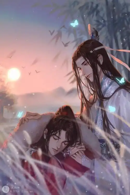 魔道祖师壁纸高清大图,魏无羡蓝忘机图片高清忘羡 魏无羡蓝忘机蓝忘机