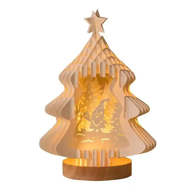 今天分享纸雕小夜灯定制案例,立体感氛围.