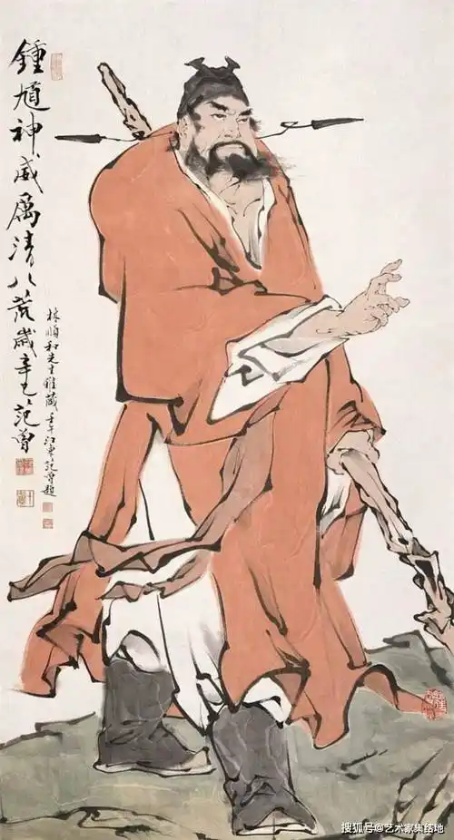 范曾先生的国画艺术:经典百幅作品赏析_绘画_传统