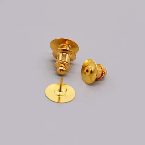 胸针高档卡扣卡帽针刺马针配件徽章背扣工牌胸针